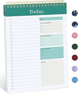 Taja To Do List Notepad - Daily Planner
