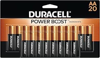 Duracell Coppertop AA Batteries, 20 Count (Pack of 1)